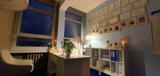 hipnoterapia Kielce i online gabinet wystrój